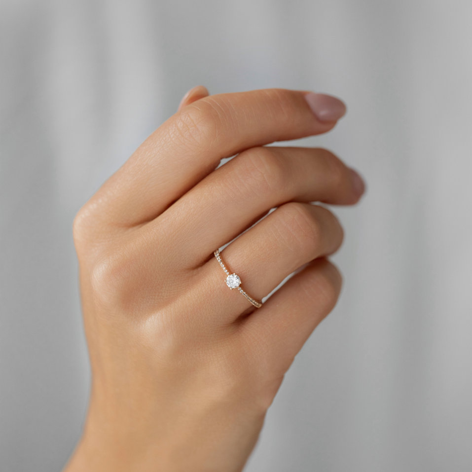 Diamond ring Glittery Love