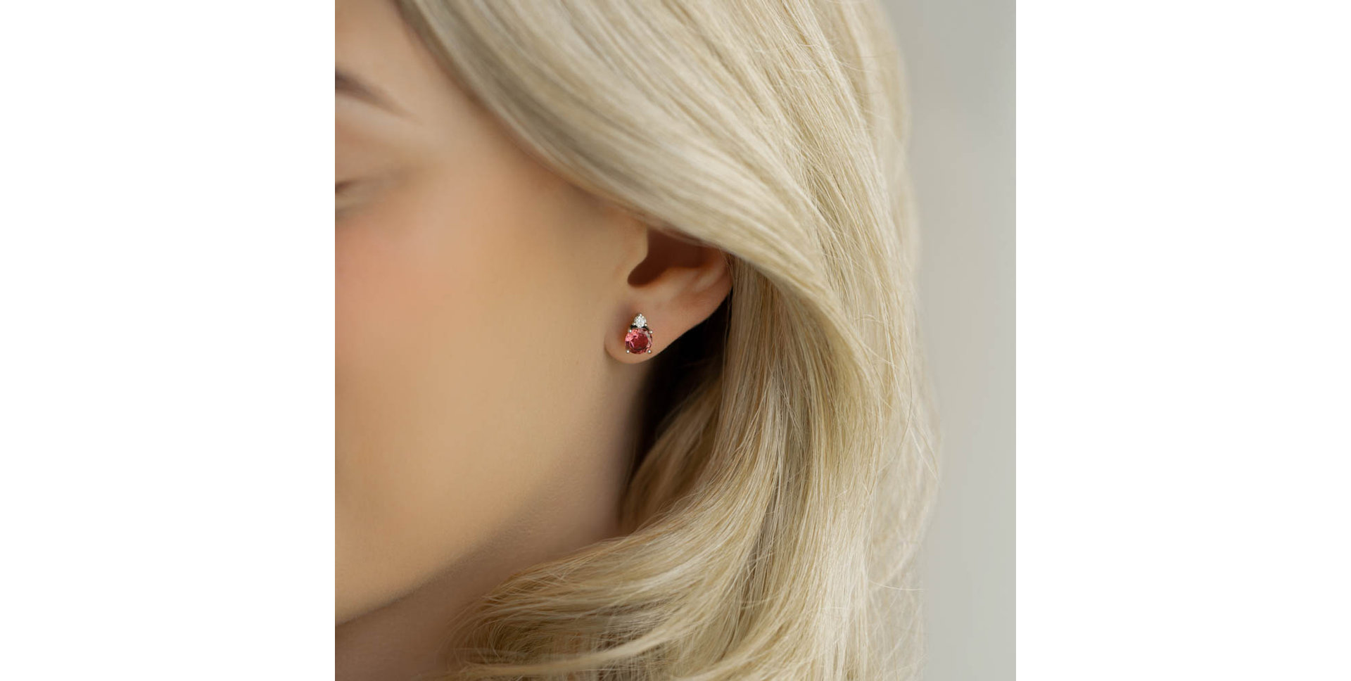 Diamond earrings with Tourmaline Dream Sin