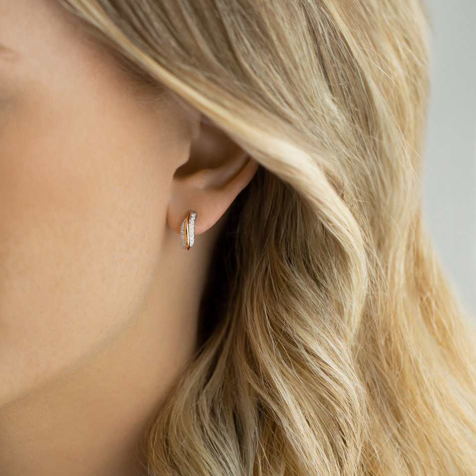 Diamond earrings Moritz