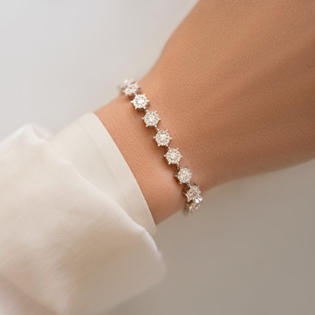 Bracelet with diamonds Titianne