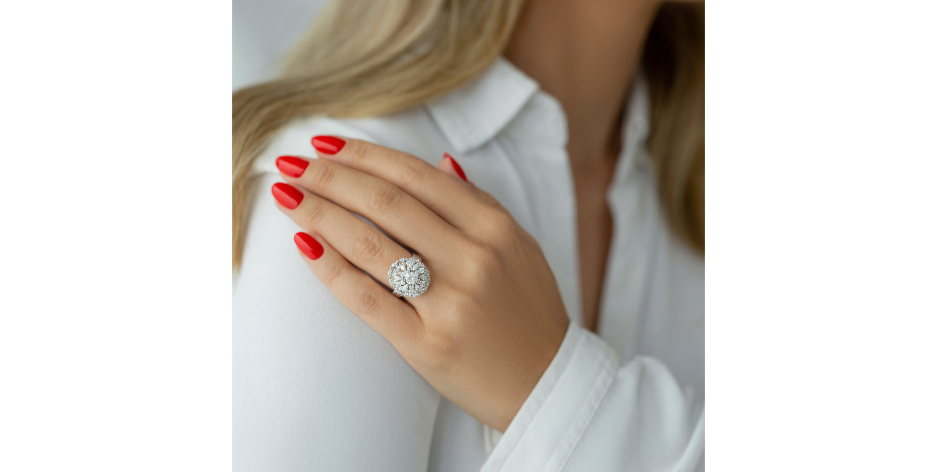 Diamond ring Juditha