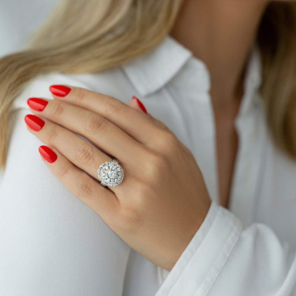 Diamond ring Juditha