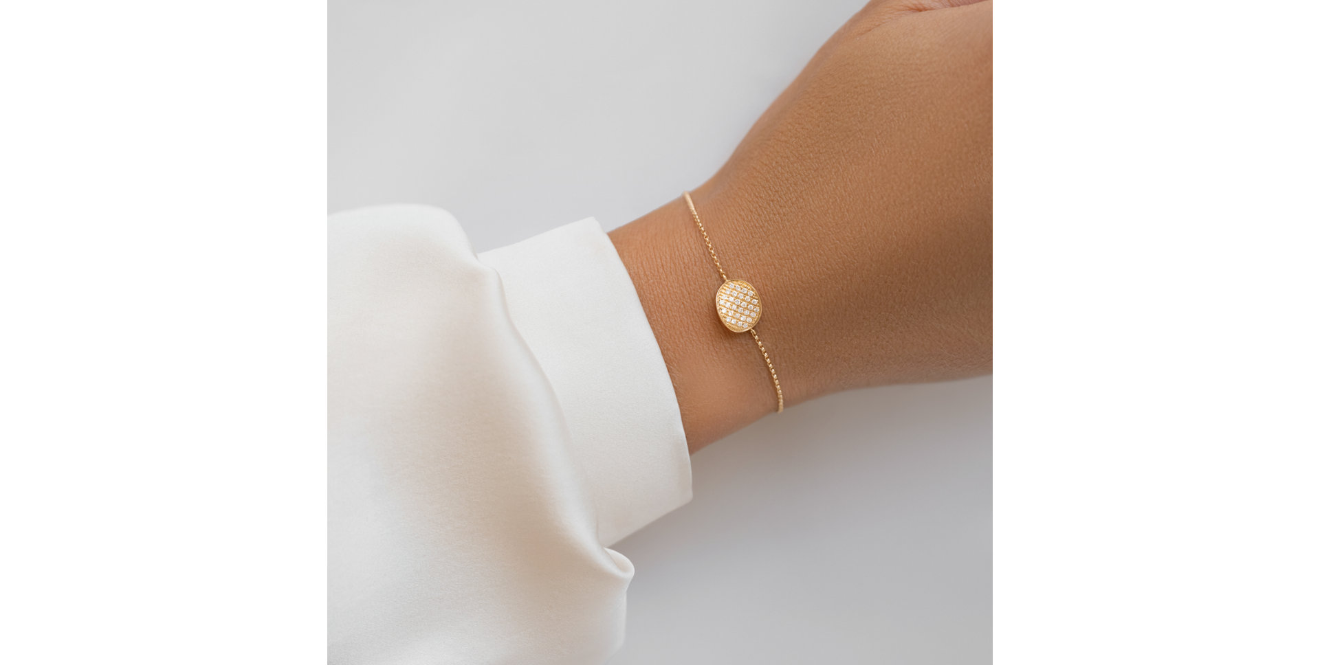 Bracelet with diamonds Ariza