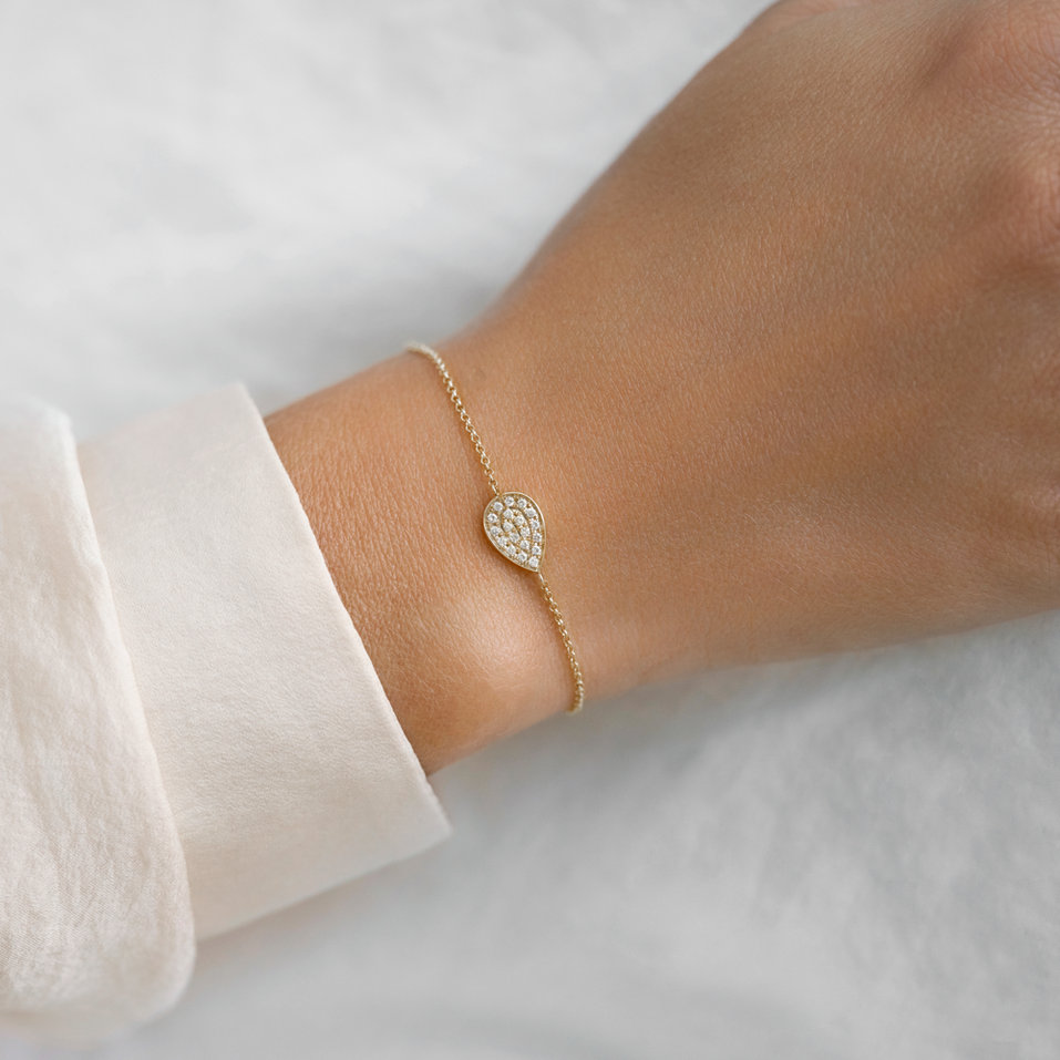 Bracelet with diamonds Shiny Skyline