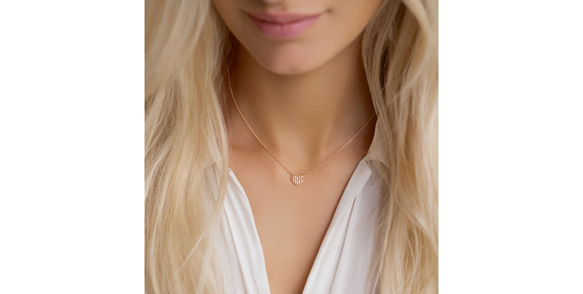 Diamond necklace Fairytale Message
