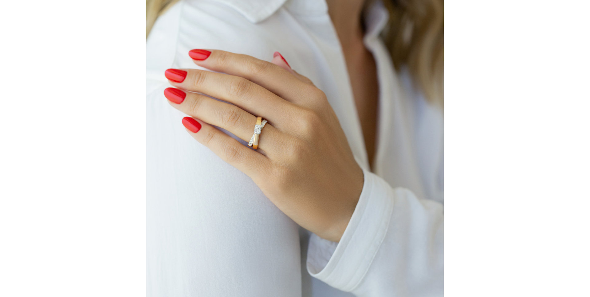 Diamond ring Amazing Ribbon