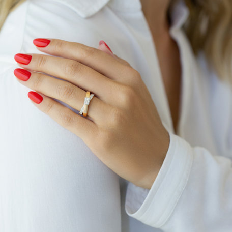Diamond ring Amazing Ribbon