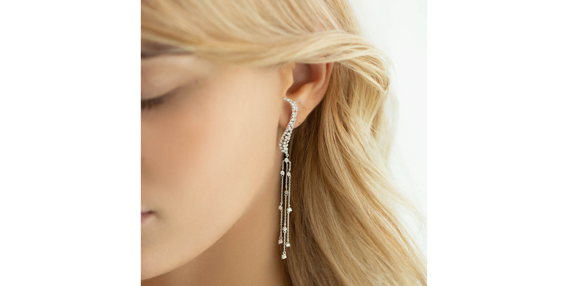 Diamond earrings Obrien