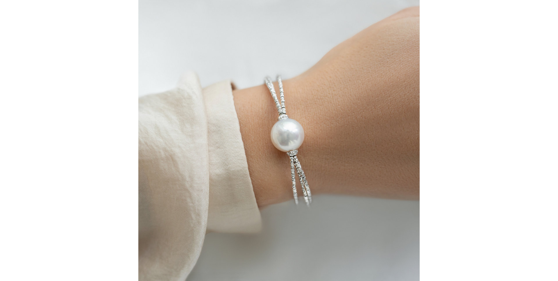 Bracelet with Pearl Caspian