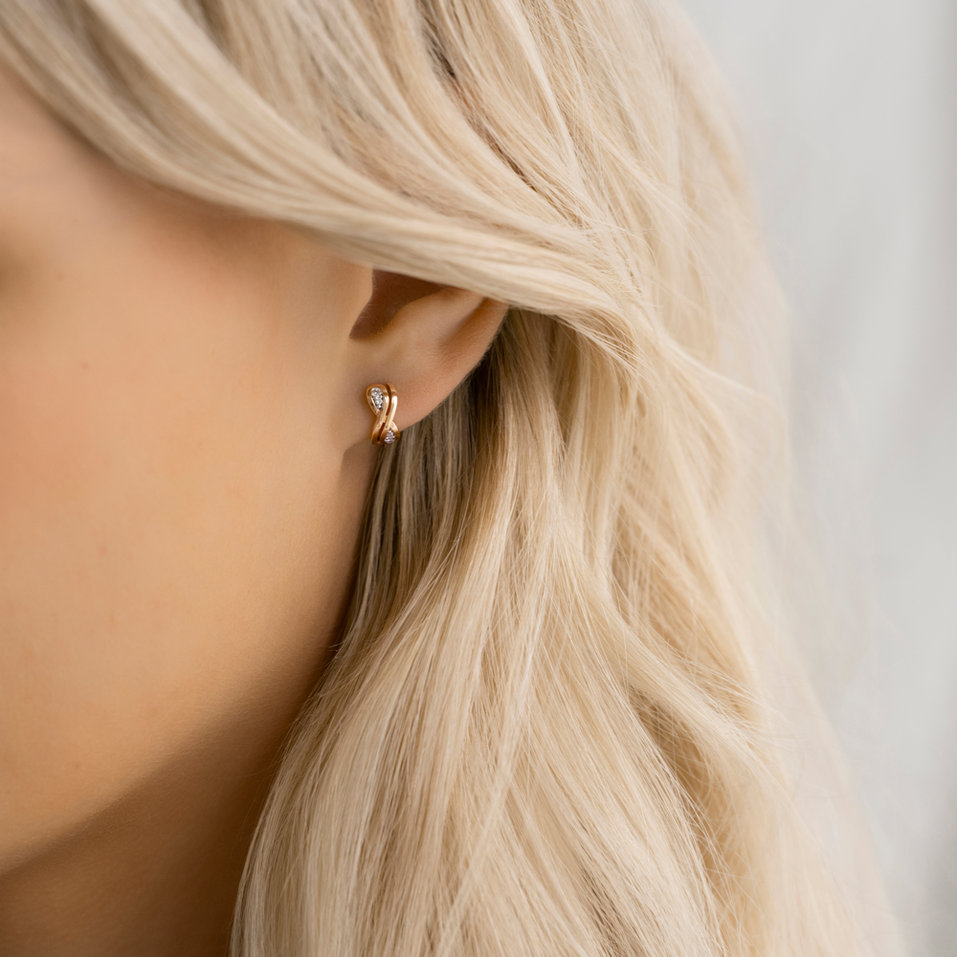 Diamond earrings Dreamy Duet