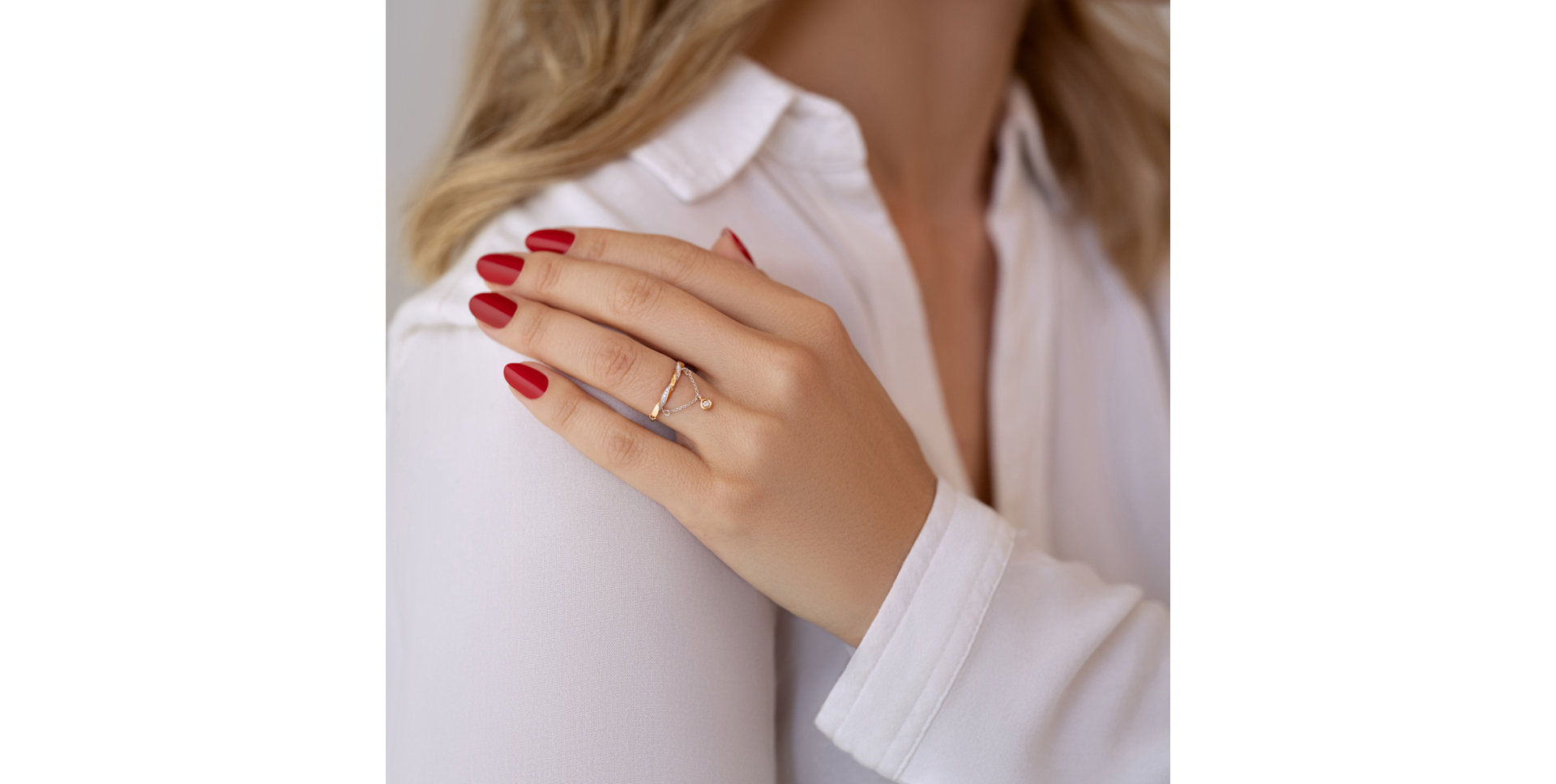 Diamond ring Sweet Chain