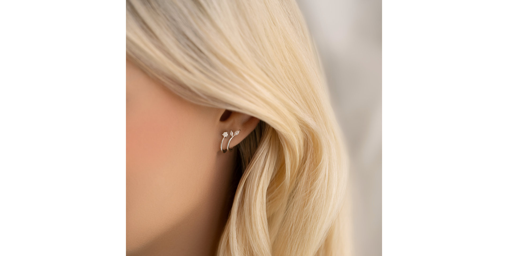 Diamond earrings Fresh Start