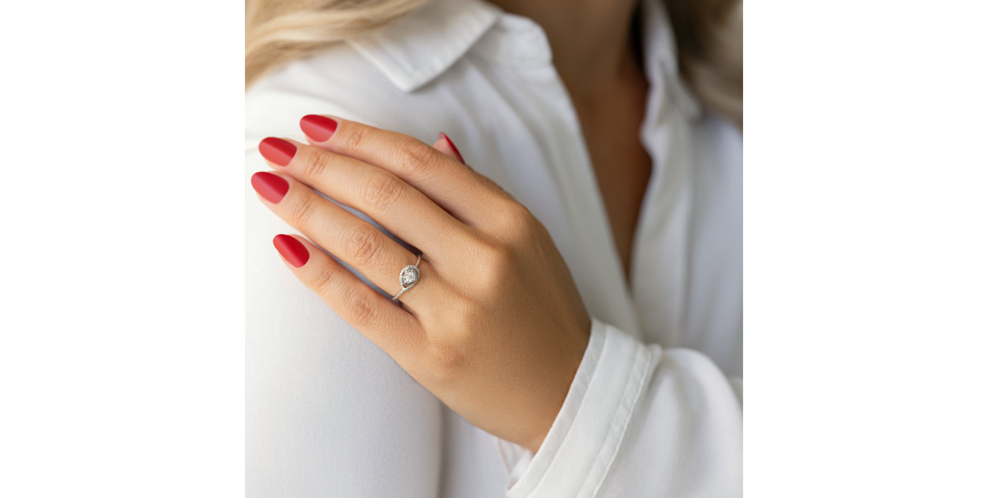 Diamond ring Heart Spark