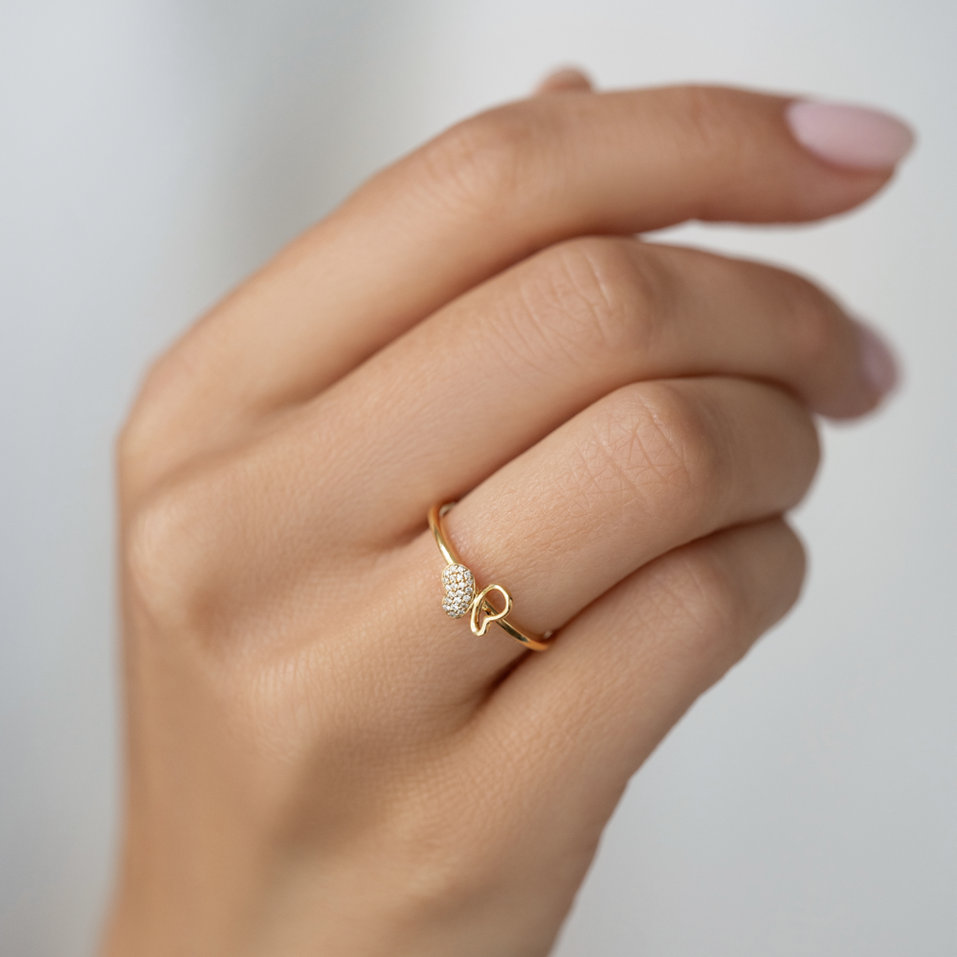 Diamond ring Butterfly