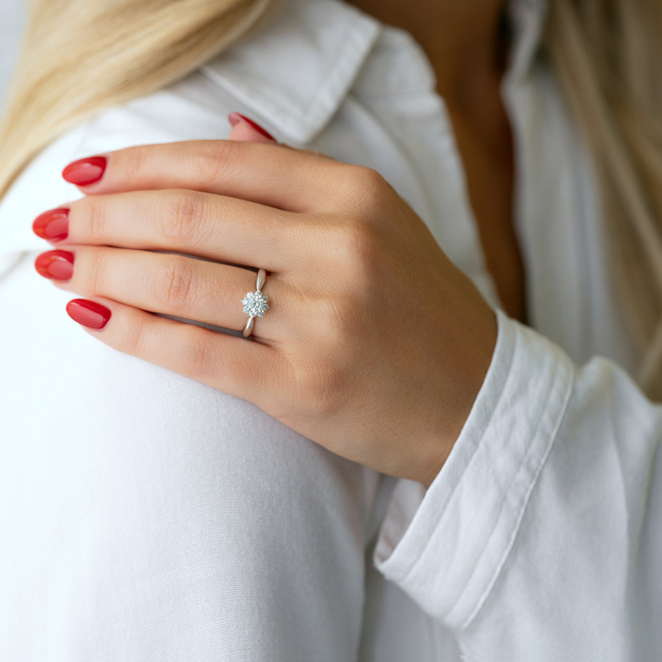 Diamond ring Frozen Beauty