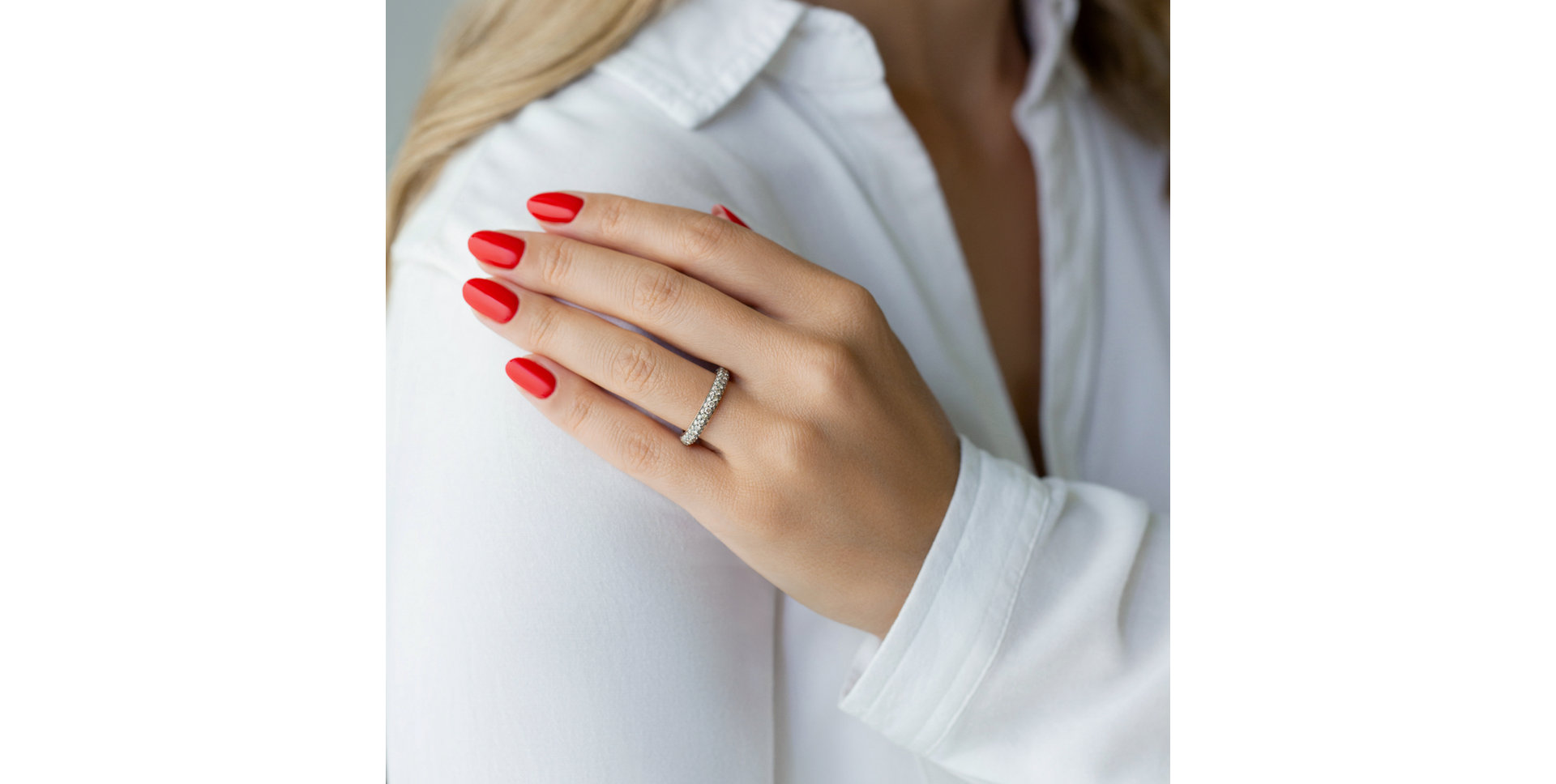 Ring with brown diamonds Snake Secret