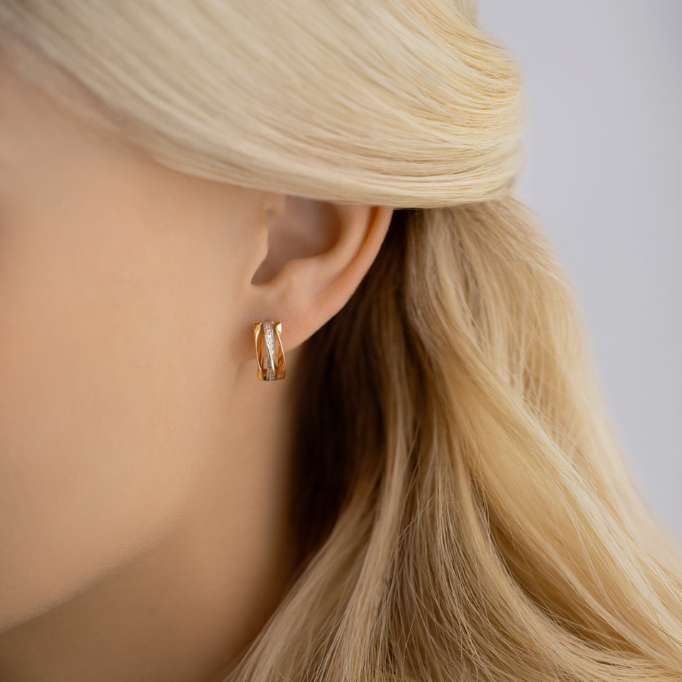 Diamond earrings True Elegance