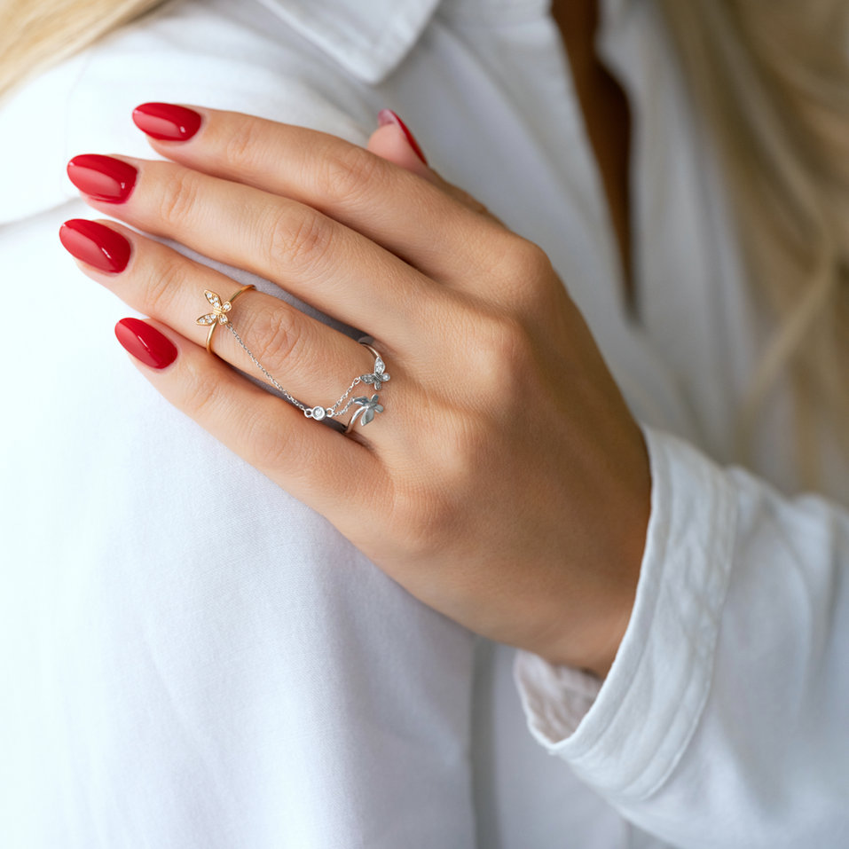 Diamond ring Harmonious Wings