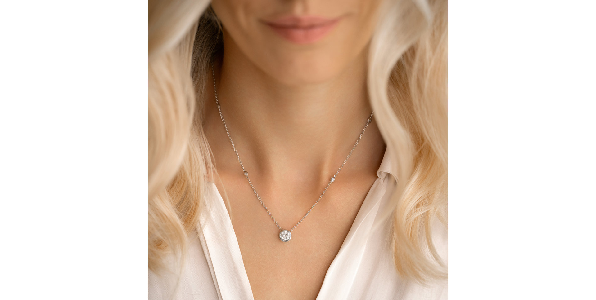 Diamond necklace Alice