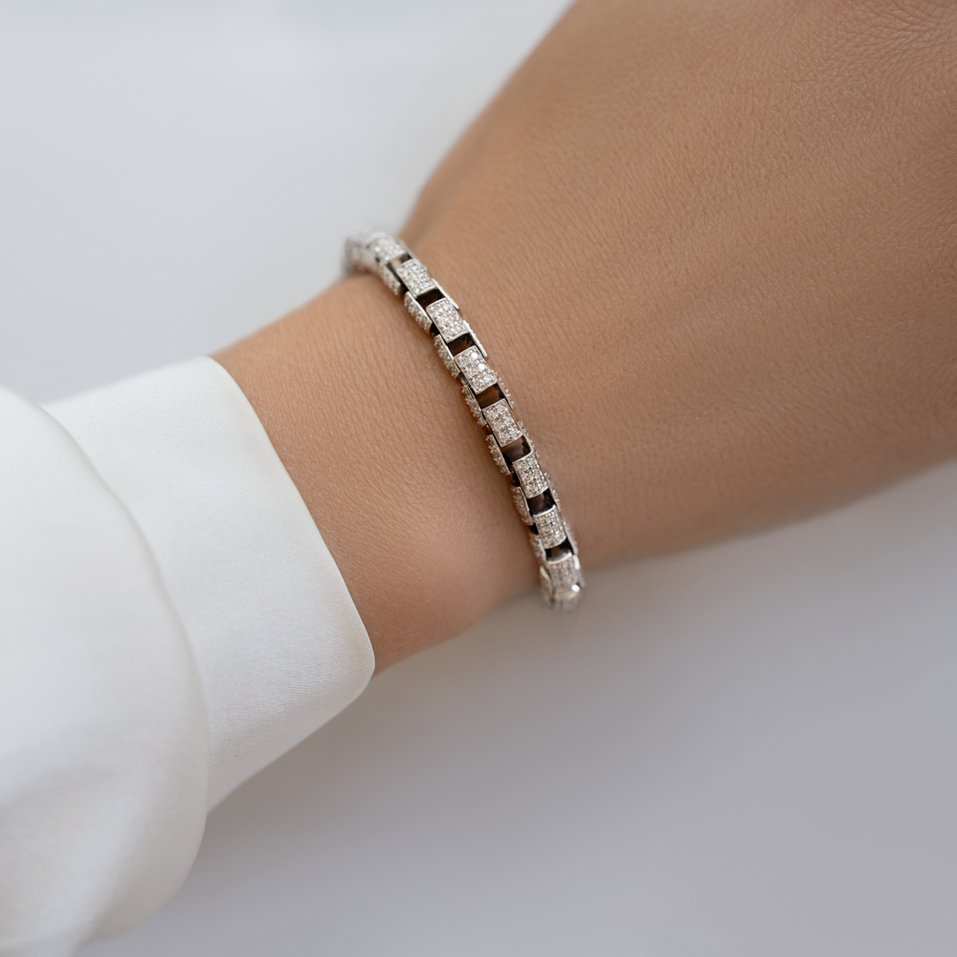 Bracelet with diamonds Witching Night