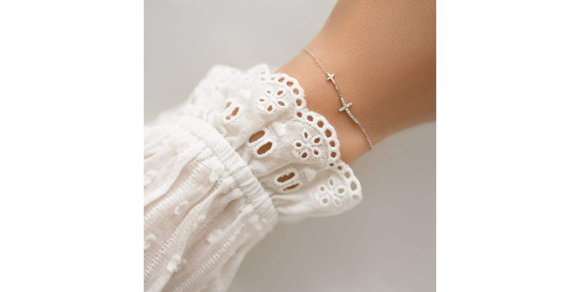 Diamond bracelet Crosselle