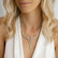 Necklace with yellow and white diamonds Imposant Lady4