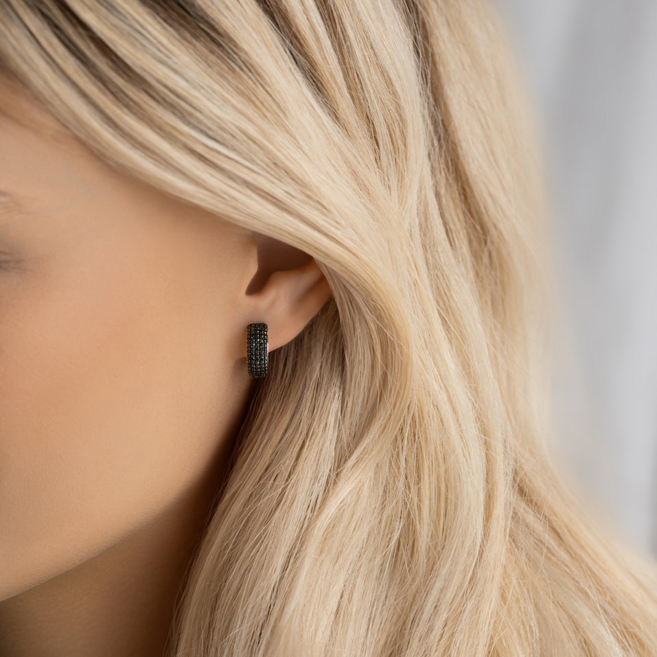 Diamond earrings Luxury Message