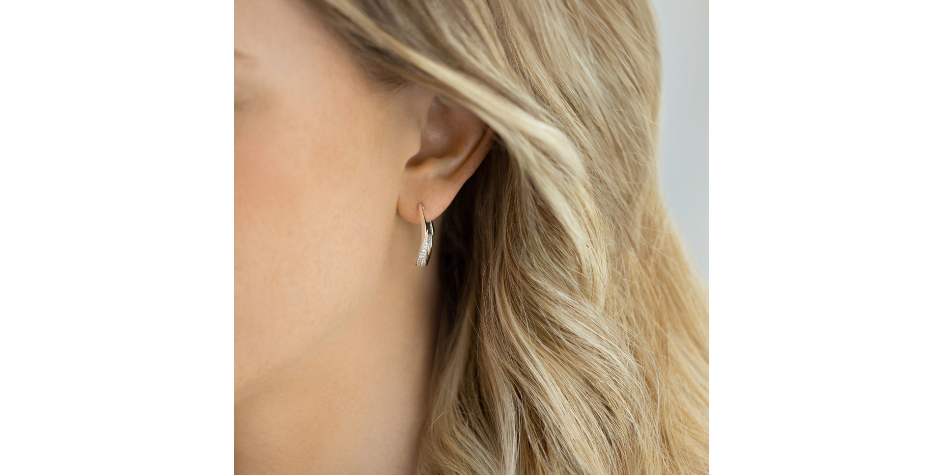 Diamond earrings Frozen Daylight