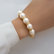 Diamond bracelet with Pearl Royalty  Pearl4
