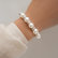 Diamond bracelet with Pearl Lake Secret4
