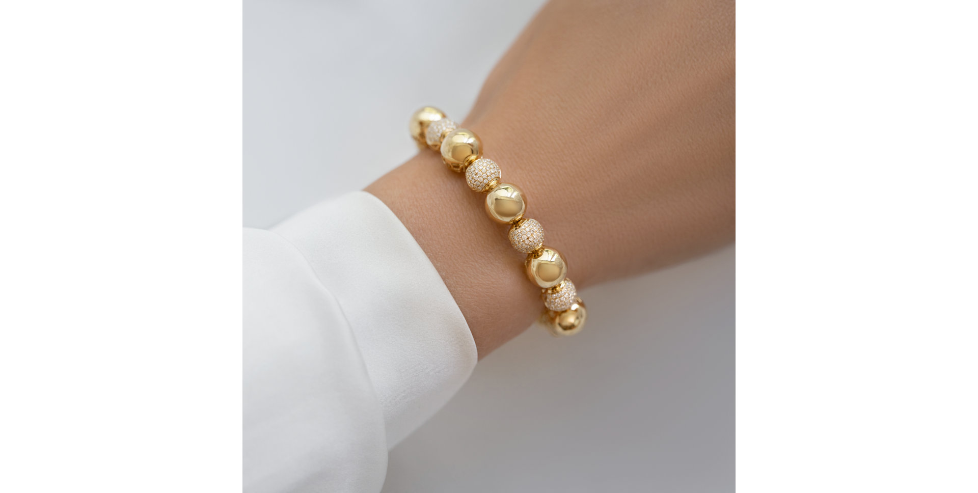 Bracelet with diamonds Royal Band