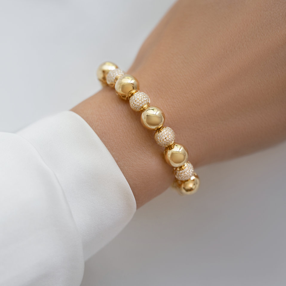 Bracelet with diamonds Royal Band