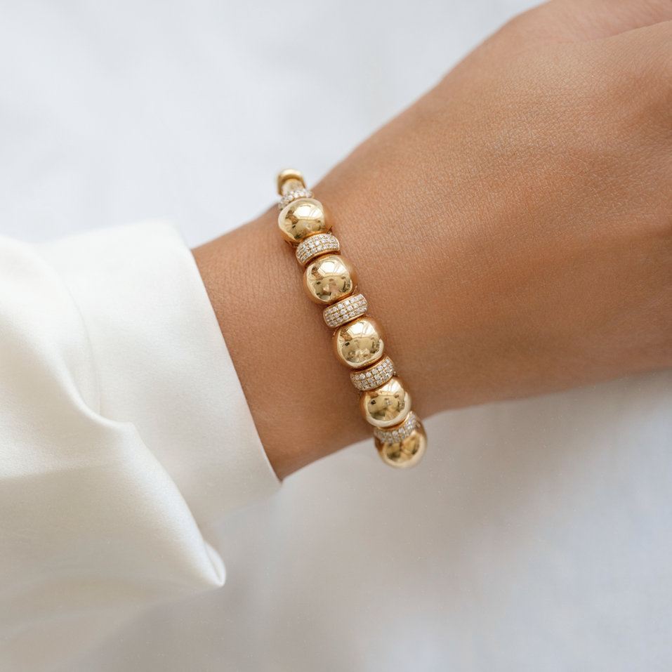 Bracelet with diamonds Magic Infinity