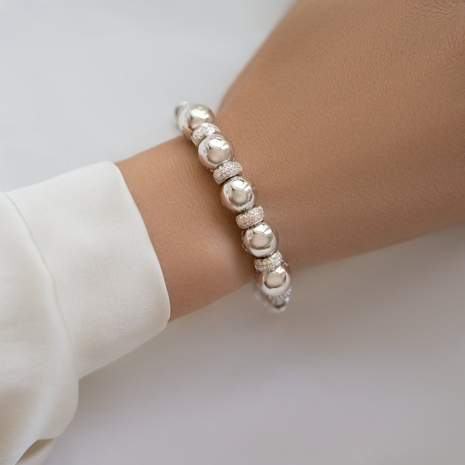 Bracelet with diamonds Fantasy Infinity