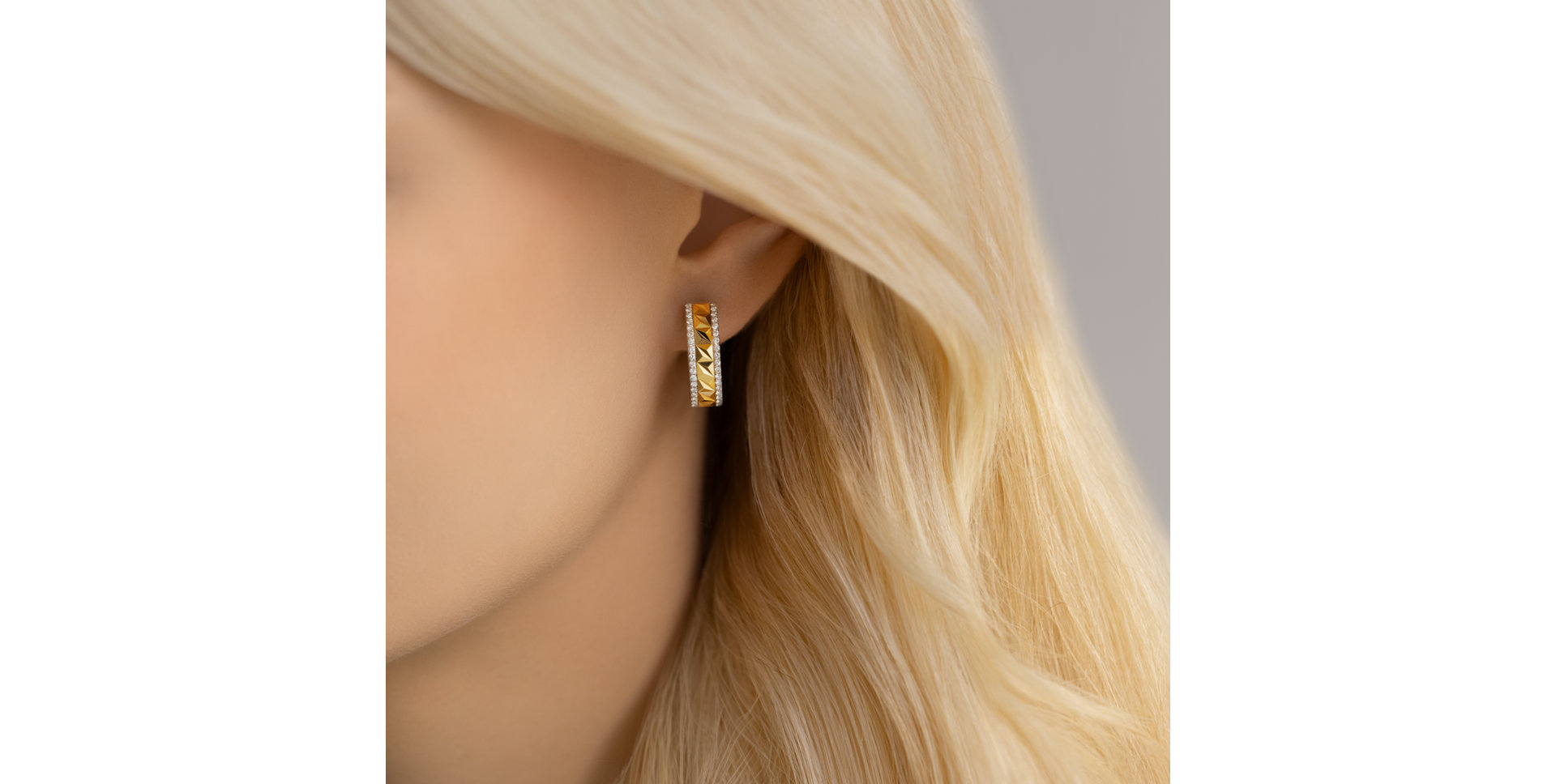 Diamond earrings Solar Rhapsody