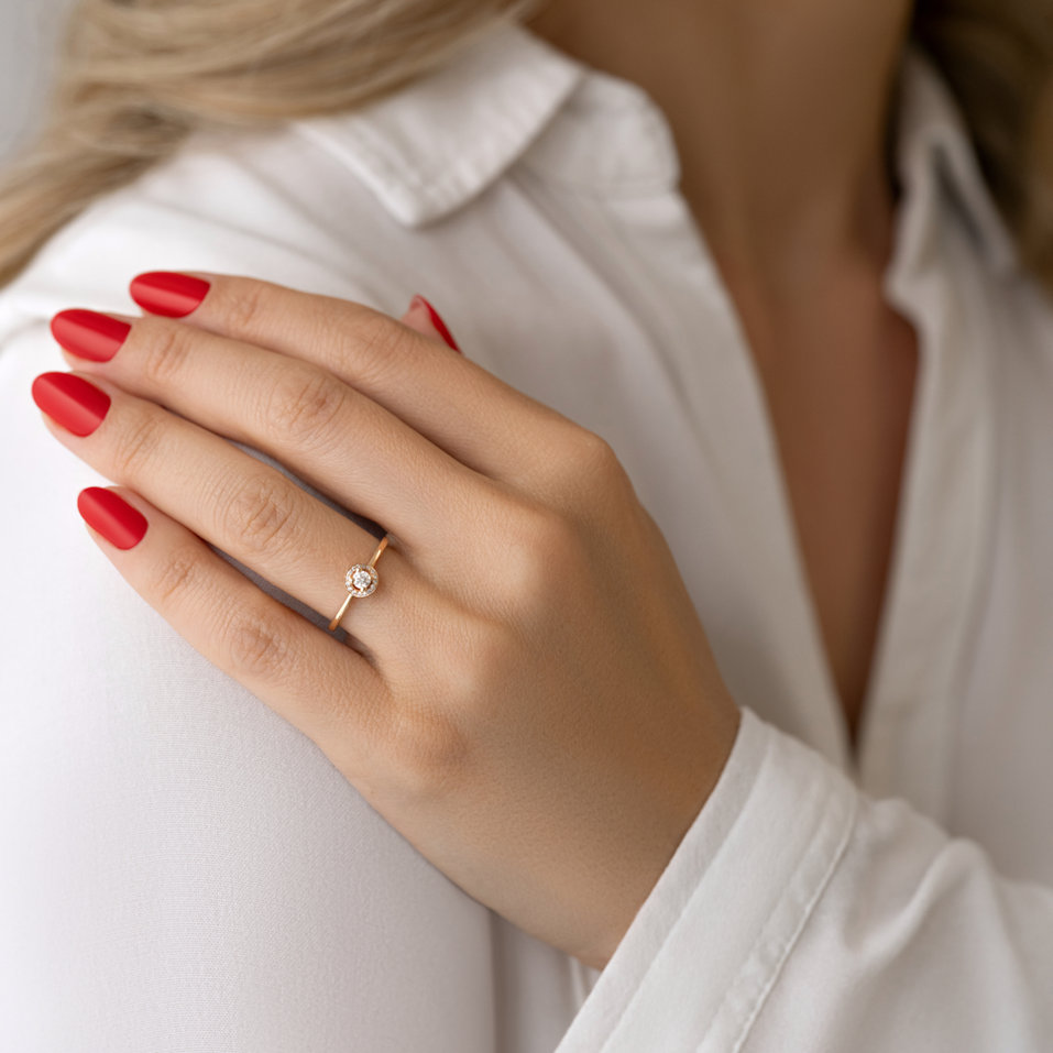 Diamond ring Summer Sunrise