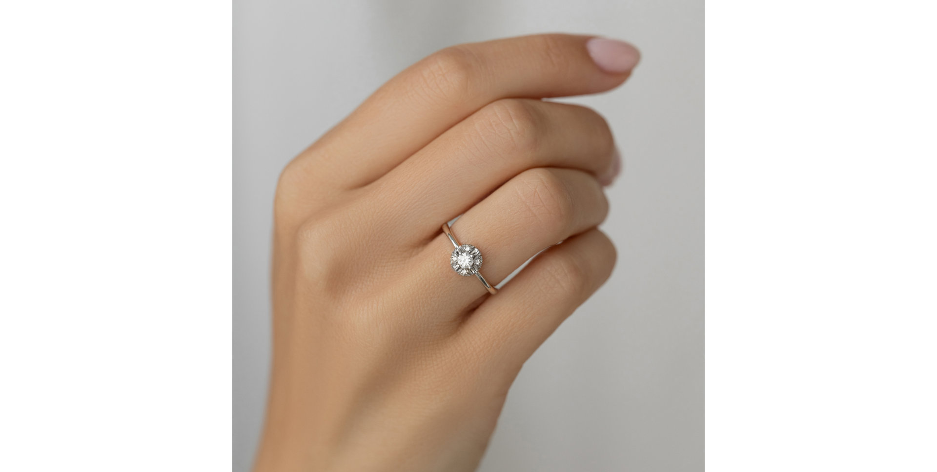 Diamond ring Made with Love