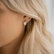 Diamond earrings with Moonstone Misty Dream4