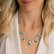 Diamond necklace with Emerald Miracle Highness4