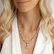 Diamond necklace with Gems Caesarean Melody3