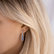 Diamond earrings with Sapphire Elysia4