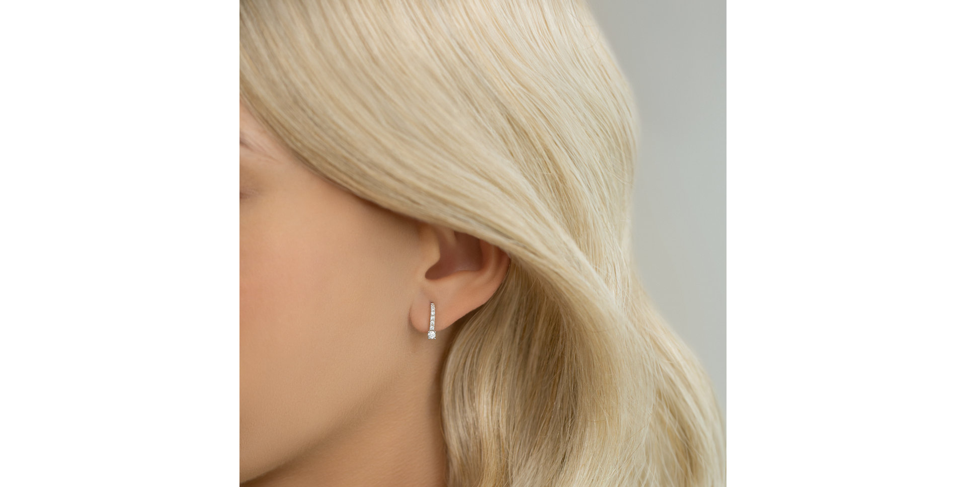 Diamond earrings Fairytale Gentility