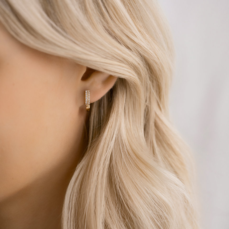 Diamond earrings Malia