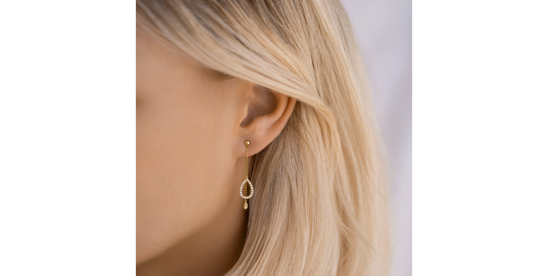 Diamond earrings Elysian Horizon