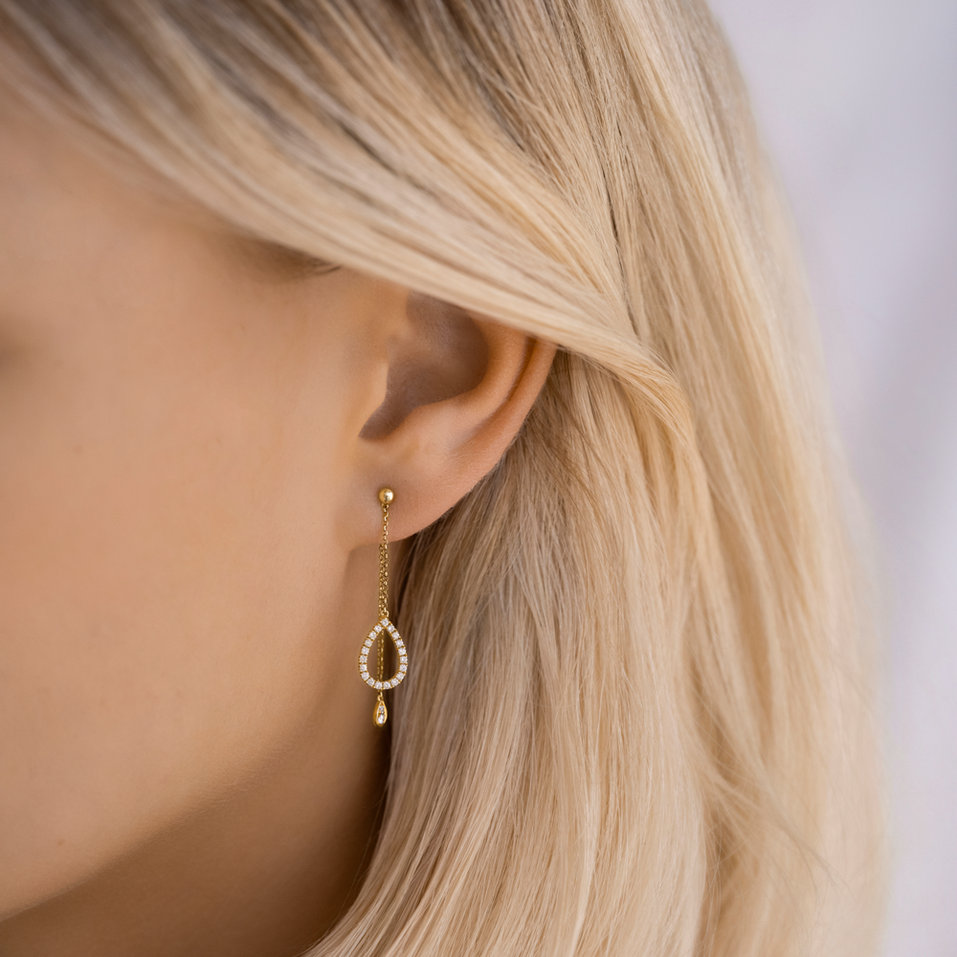 Diamond earrings Elysian Horizon