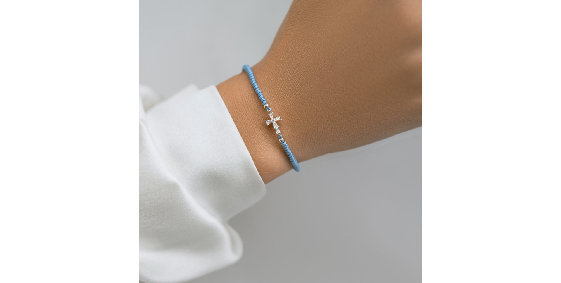 Diamond bracelet Cross of Gloss