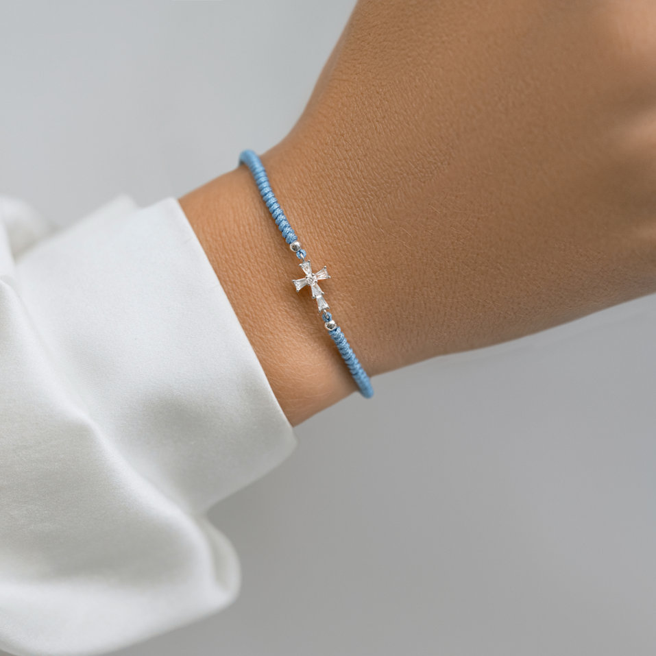 Diamond bracelet Cross of Gloss