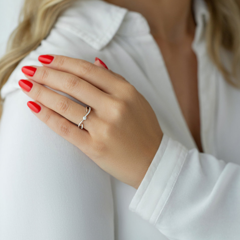 Diamond ring Madame Star