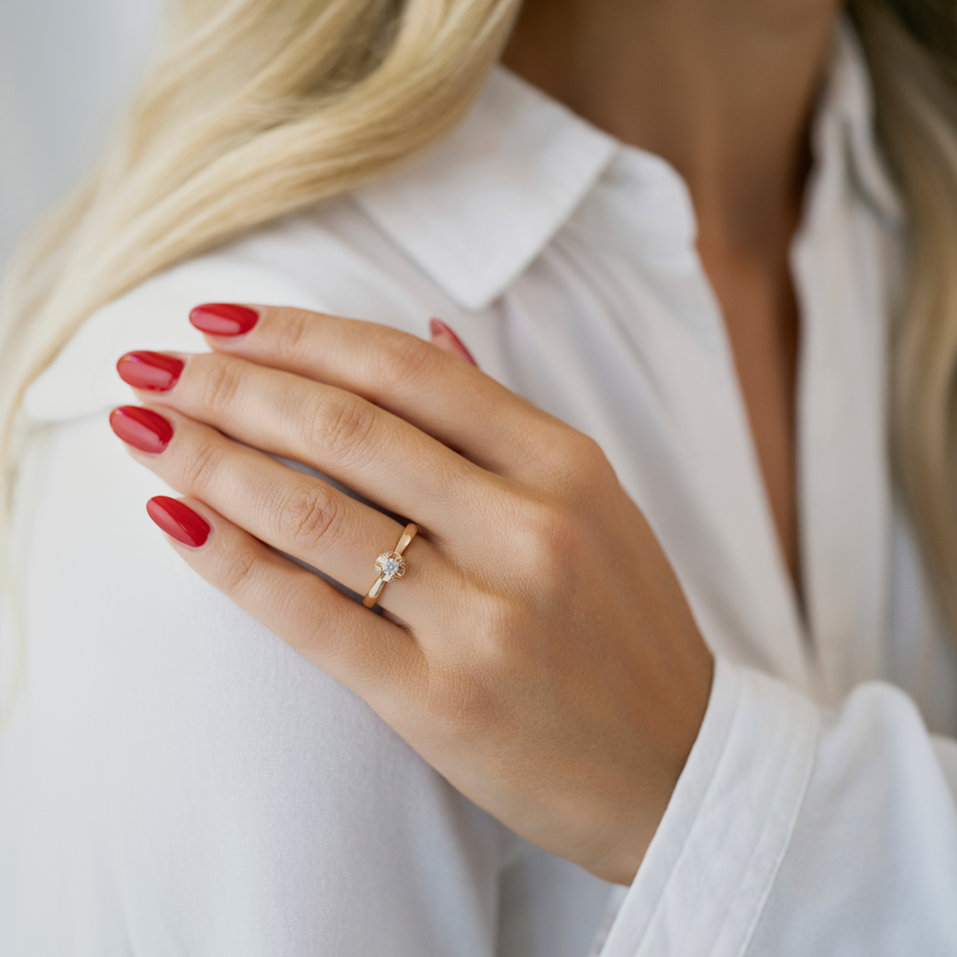 Diamond ring Sun Tear