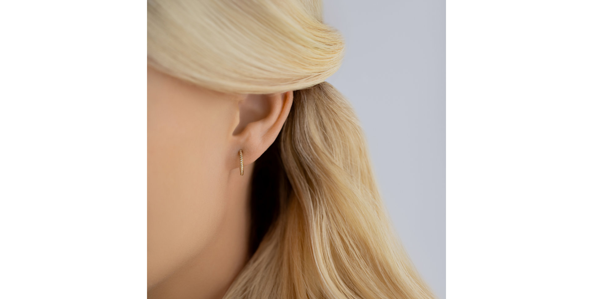 Diamond earrings Creolyn